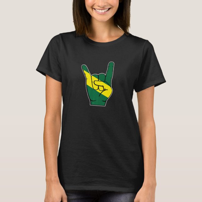 T-shirt Scuba Dive Gear - Rock sur Nitrox Dive Drapeau pou (Devant)