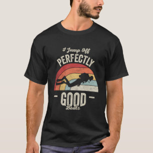 T-shirt Scuba Diver Cadeau Retro Funny Plongée Scuba Shirt