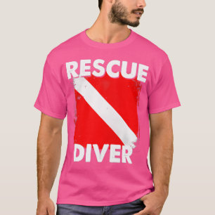 T-shirt Scuba Secourir Diver Instructeurs Étudiants Divema