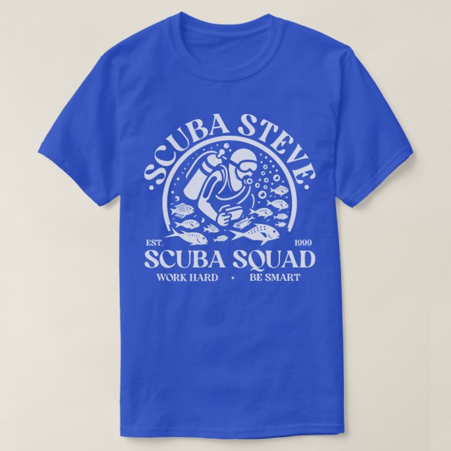 T-shirt Scuba Steve Scuba Squad 1 (Design devant)