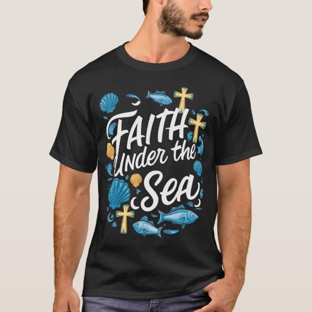 T-shirt Scuba Vbs Squad Vacation Bible School Christian Te (Devant)