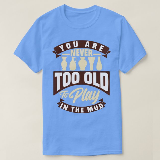 T-shirt Sculpter Argile Terroir Poterie Drôle Potter (Design devant)