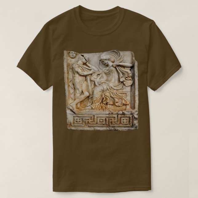 T-shirt Sculpture de secours d'Anchises et d'Aphrodite (Design devant)