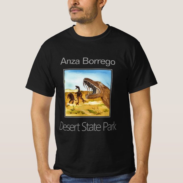 T-shirt Sculptures de dinosaures Anza-Borrego (Devant)