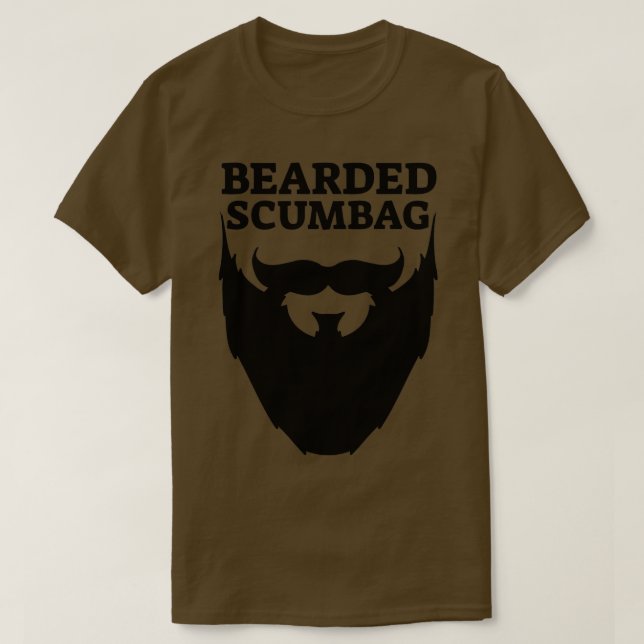 T-shirt Scumbag à poils (Design devant)