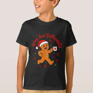 T-shirt Scy Et Caféiné Café Hommes Femmes Pain D'Épice C