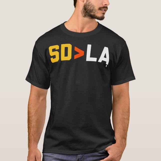 T-shirt Sdla - Baseball San Diego (Devant)