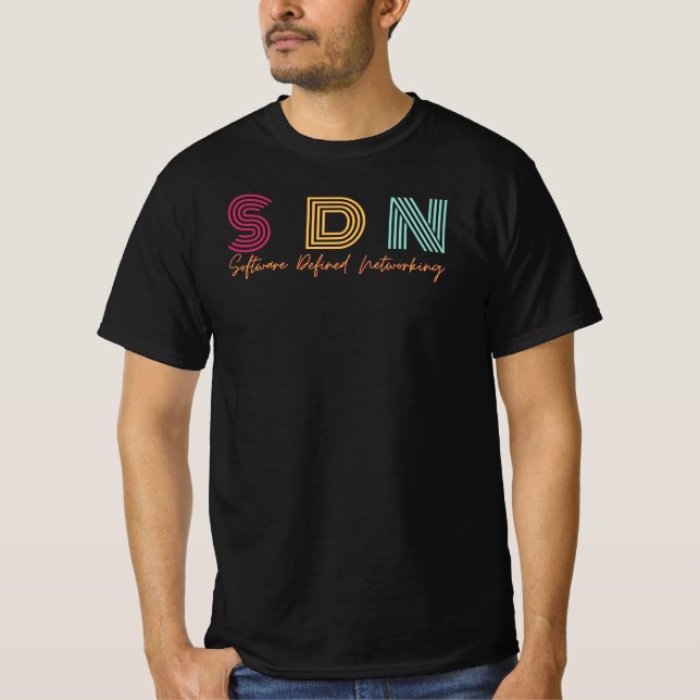 T-shirt SDN - Mise en réseau définie par logiciel (Devant)