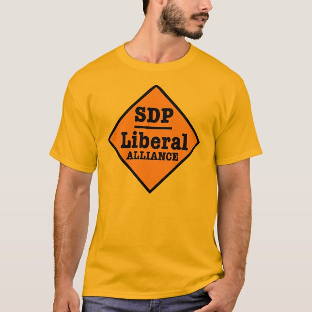 T-shirt SDP Alliance libéral signent (Devant)