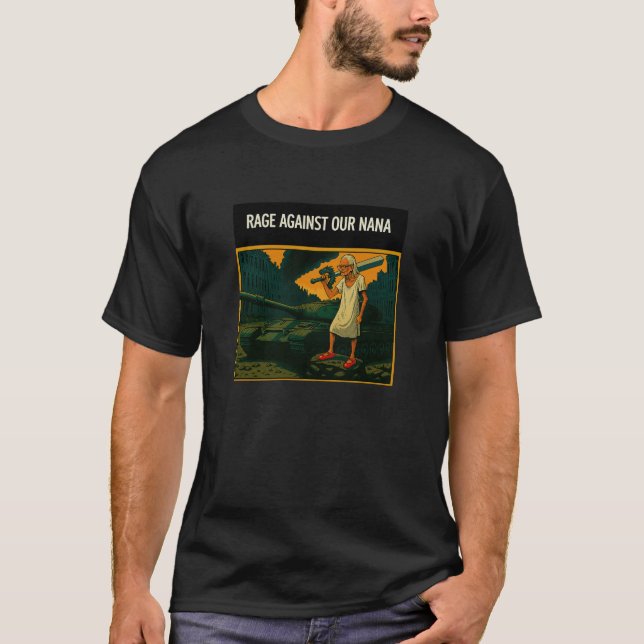 T-shirt Se déchaîner contre notre maman (Devant)