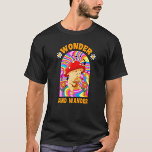 T-shirt Se Demander Et Se Promener Champignons Plantes De