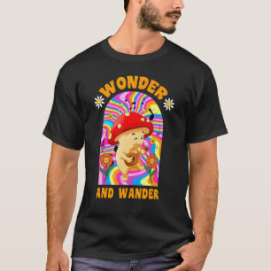 T-shirt Se Demander Et Se Promener Champignons Plantes De 