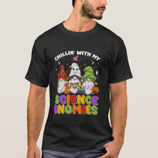 T-shirt Se détendre avec mes gnomes scientifiques Gnome d'