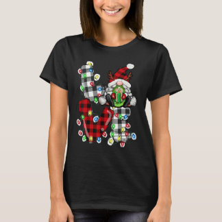 T-shirt Se détendre avec mon costume de Noël de gnome pour