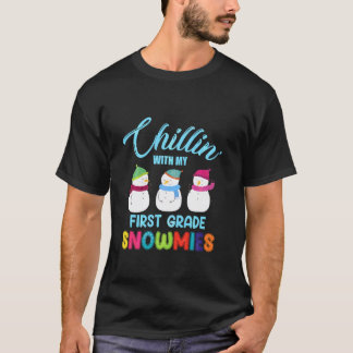 T-shirt Se détendre avec mon professeur de neige de premiè