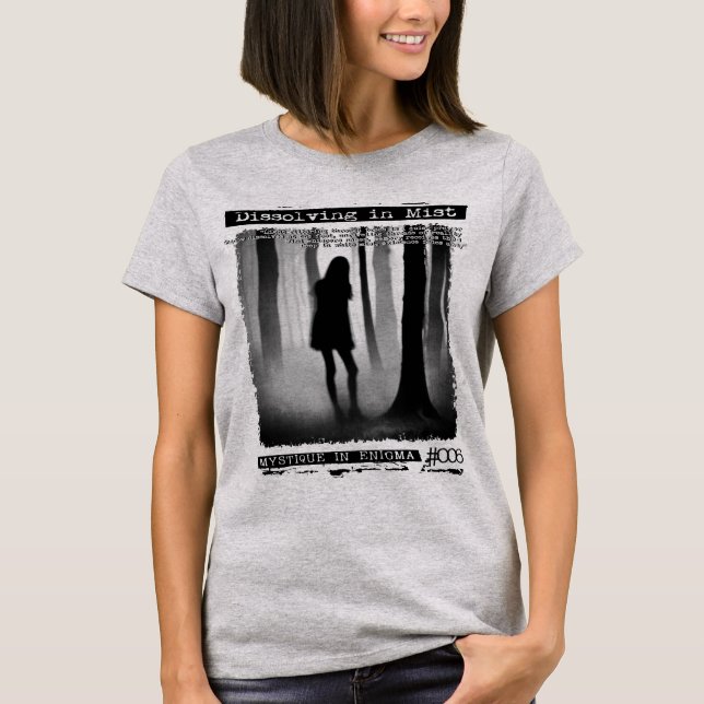 T-shirt Se dissolvant dans la brume (Devant)