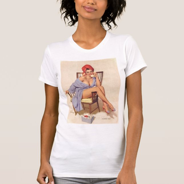T-shirt Se faire beau le pin-up (Devant)