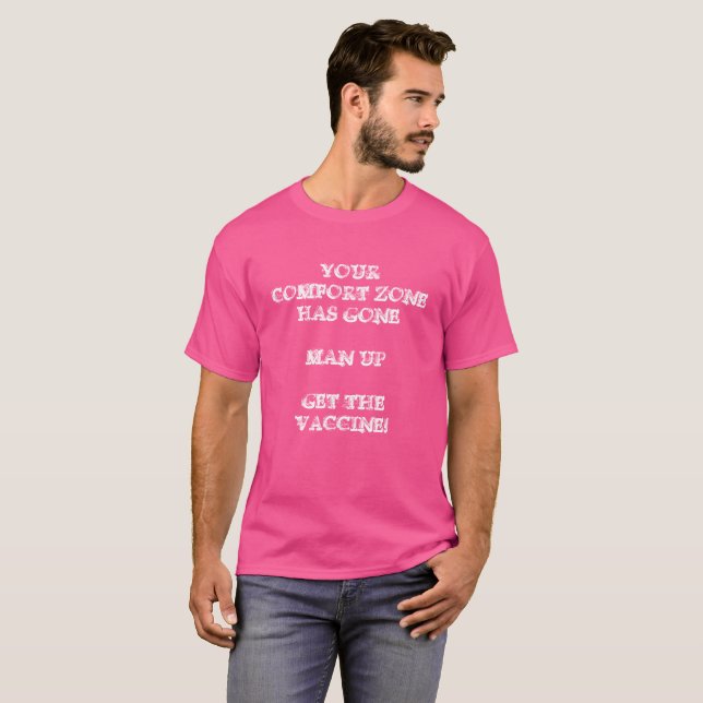 T-shirt Se faire vacciner (Devant entier)