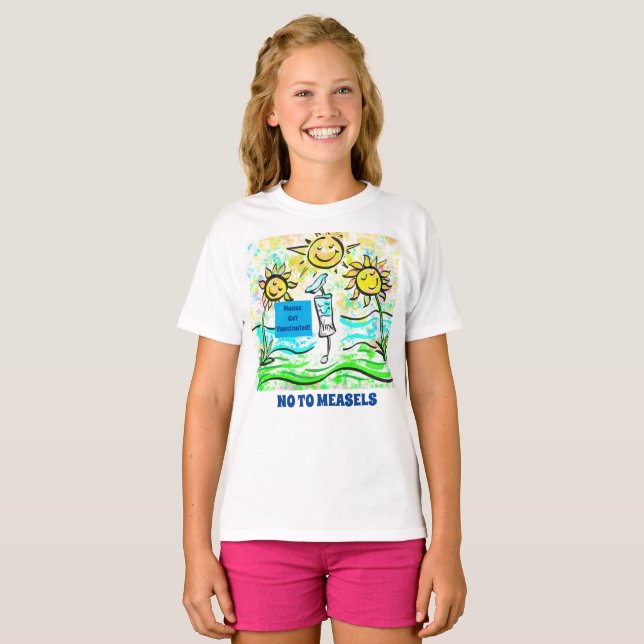 T-SHIRT SE FAIRE VACCINER    (Devant entier)