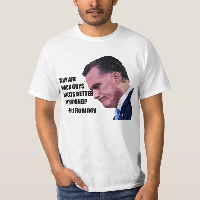 T-shirt Se plaindre de Mitt Romney (Devant)