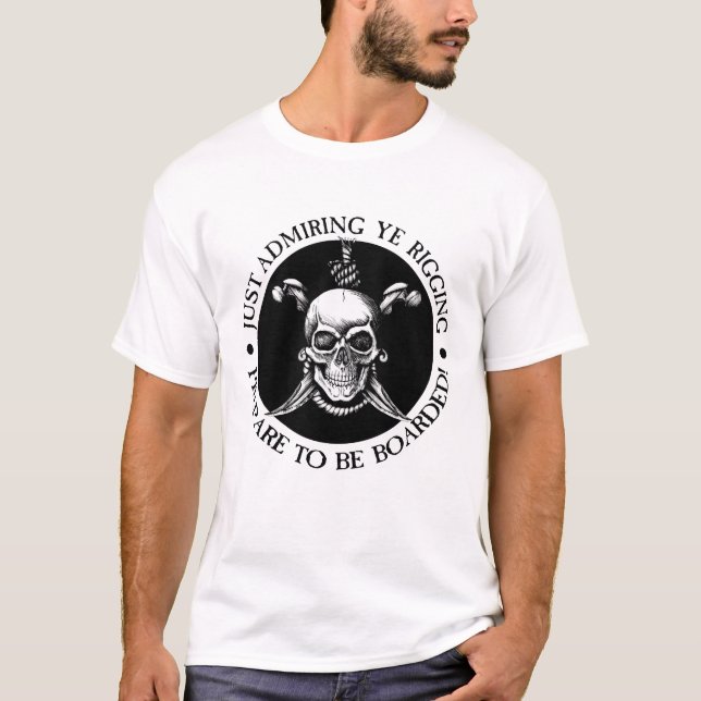 T-shirt Se Préparer À Embarquer (Devant)