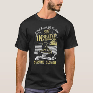 T-shirt Se promener en attendant la prochaine session de s