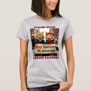 T-shirt Se ranger Du côté de Bernie Sanders