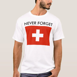 T-shirt Se rappelant la guerre (Suisse)