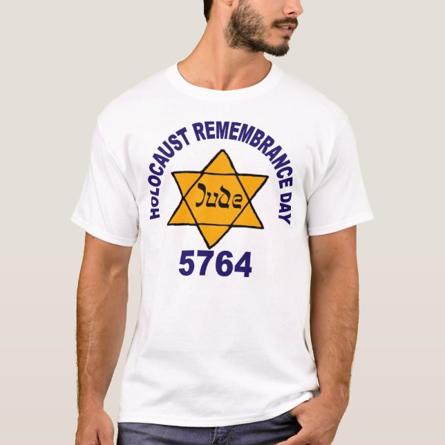 T-SHIRT SE RAPPELER L'HOLOCAUSTE (Devant)