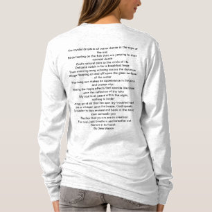 T-Shirt se rend au lac