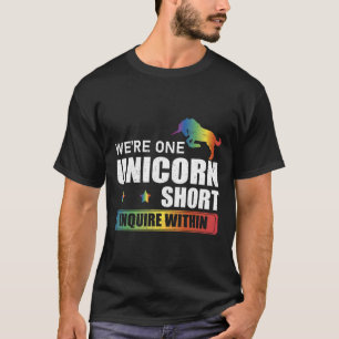 T-shirt Se renseigner au sein de drôle Polyamory Unicorn c