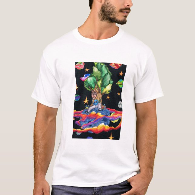 T-shirt se reposer sur le toit du monde (Devant)