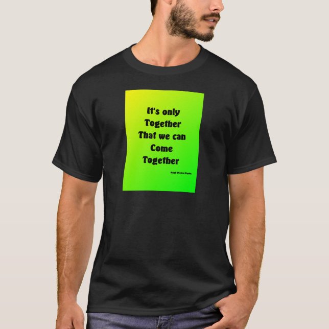 T-shirt se réunir (Devant)
