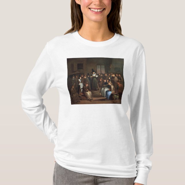 T-shirt Se réunir de quakers (Devant)