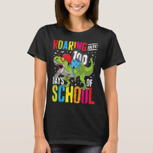 T-shirt Se Roulant Dans 100 Jours D'Amusement Scolaire T R