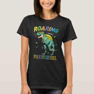 T-shirt Se Rouler Dans Le Préscolaire Dinosaur Garçons Enf