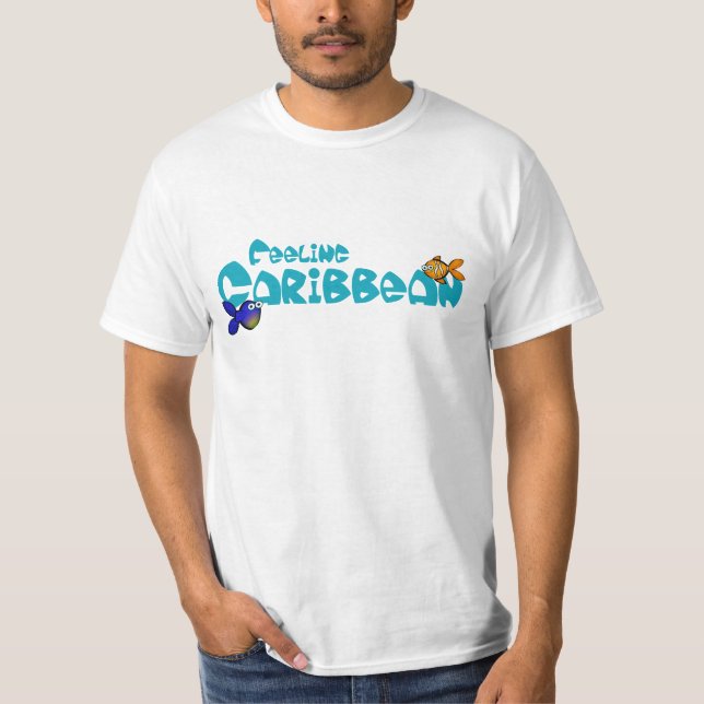 T-shirt Se sentir caribéen (Devant)