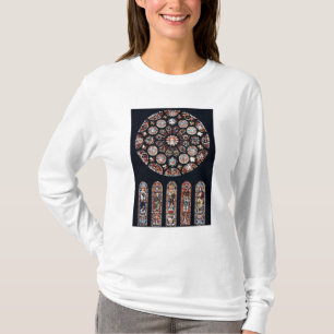 T-shirt Se sont levées et les fenêtres en ogive du mur d