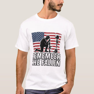 T-shirt Se souvenir des Patriotes Tombés Vector Desi