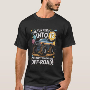 T-shirt Se transformer en camions à 12 moteurs Camion mons