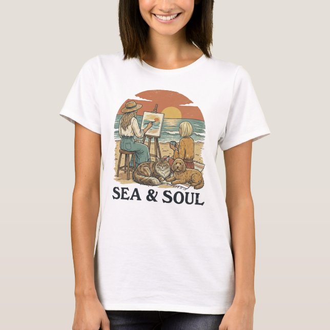 T-shirt Sea and Soul Dream (Devant)