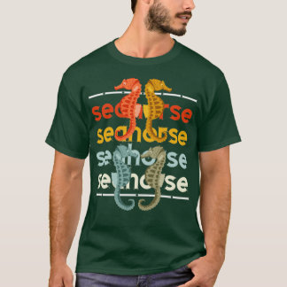 T-shirt Sea Creator Ocean Aquarium Zoo Keeper Seahorse