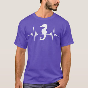 T-shirt Sea Creature Heartbeat Seahorse