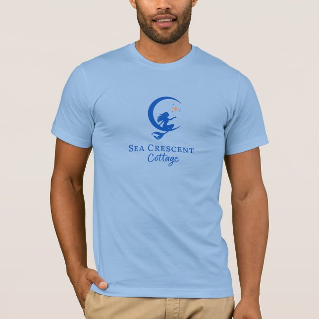 T-shirt Sea Crescent Cottage (Devant)