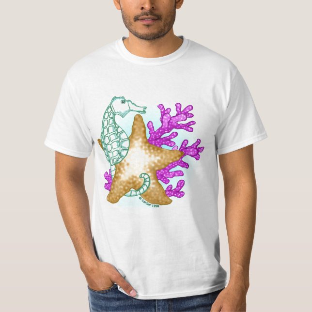 T-shirt Sea Friends Seahorse (Devant)
