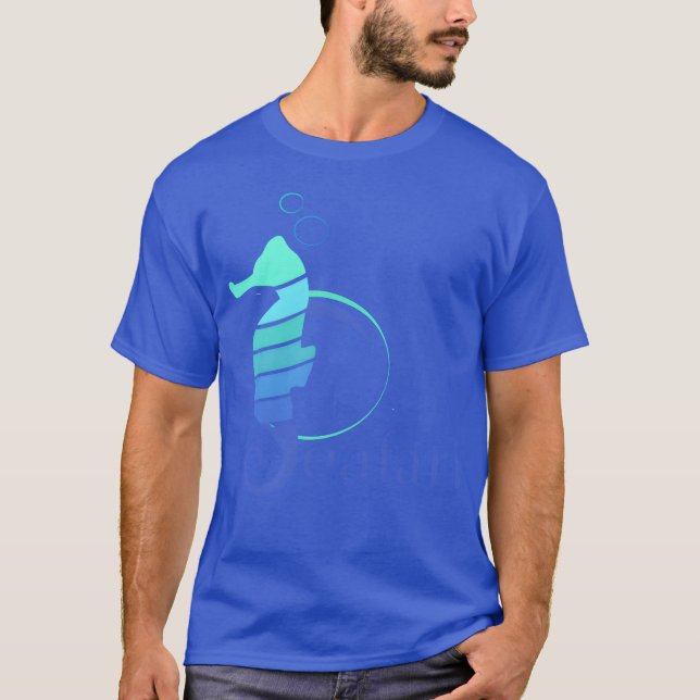 T-shirt sea horse (Devant)