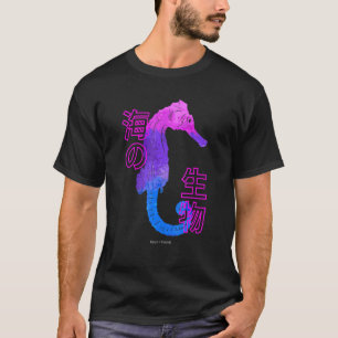 T-shirt Sea Horse Harajuku Vêtements de Rue Inspirés du Ja