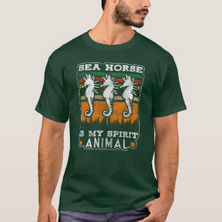 T-shirt Sea Horses Ocean drôle