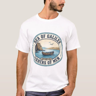 T-shirt Sea of Galilee Fishers of Men Matthew 4:19 Stamp