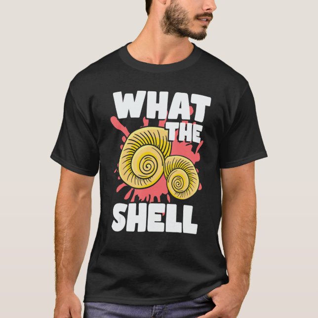 T-shirt sea shell hunter and Conch Collector seashell hunt (Devant)